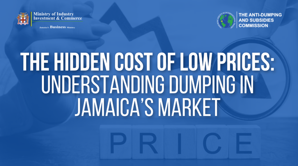 The Hidden Cost of Low Prices: Understanding Dumping in Jamaica’s Market